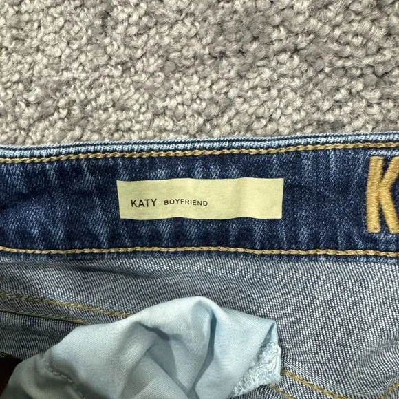Kut from the Kloth Jeans Womens 8 Blue Katy Boyfriend Medium Wash Denim Casual - Picture 7 of 8